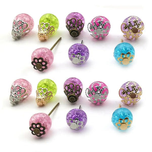 1000PCS Flower Bead Caps Tibetan Style Spacers for Jewelry Making