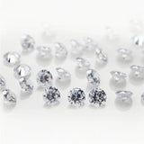 1000Pcs 8 Hearts 8 Arrows 5A CZ Loose Gemstone Jewelry