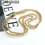 1000Pcs Light Plated Round Ball Spacer Loose Copper Beads for Jewelry Making