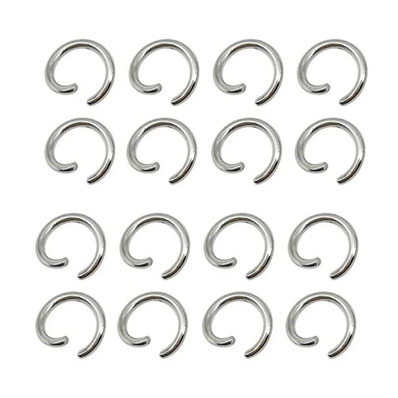 1000Pcs Stainless Steel Open Jump Rings for Jewelry Making Findings