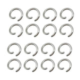 1000Pcs Stainless Steel Open Jump Rings for Jewelry Making Findings