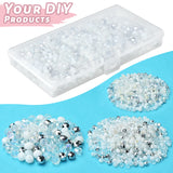 1000Pcs Austrian Glass Crystal Spacer Beads Kit