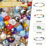 1000Pcs Austrian Glass Crystal Spacer Beads Kit