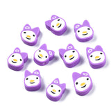 1000Pcs Rabbit Polymer Clay Beads Jewelry Making Accessories