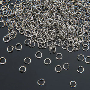 1000Pcs Stainless Steel Split Rings Open Jump Rings DIY Jewelry Findings