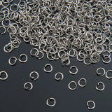 1000Pcs Stainless Steel Split Rings Open Jump Rings DIY Jewelry Findings