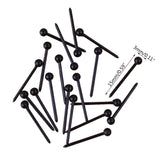 1000Pcs Plastic Earrings Studs Pins Ear Piercing Retainer DIY Supplies