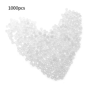 1000Pcs UV Bead Change UV Reactive Plastic Pony Beads