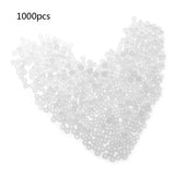 1000Pcs UV Bead Change UV Reactive Plastic Pony Beads