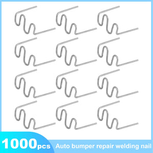 1000Pcs Hot Stapler Plastic Repair Wave Bumper Bodywork Repairs 0.8mm S Wave