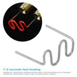 1000Pcs Hot Stapler Plastic Repair Wave Bumper Bodywork Repairs 0.8mm S Wave