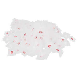 1000Pcs Pyramid Tea Bag Filter Nylon Single String Label Transparent