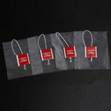 1000Pcs Pyramid Tea Bag Filter Nylon Single String Label Transparent