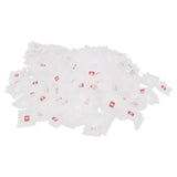 1000Pcs Pyramid Tea Bag Filter Nylon Single String Label Transparent