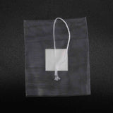 1000Pcs Pyramid Tea Bag Filter Nylon Single String Label Transparent