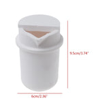 1000g Quartz Melting Crucible Cup Furnace Melting Casting Silver Copper