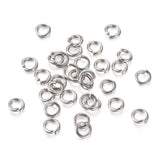 1000pcs 18G Stainless Steel Jump Rings 5-10mm Jewelry Making