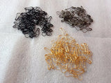 1000pcs 2.2cm Iron Gourd Pins for Jewelry/Clothes DIY Safety Pins
