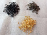 1000pcs 2.2cm Iron Gourd Pins for Jewelry/Clothes DIY Safety Pins