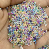 1000pcs 2mm Charm Jade Czech Glass Seed Beads DIY Bracelet Necklace Beads
