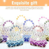 1000pcs Crystal Glass Bicone Beads DIY Jewelry Making Mixed Colors