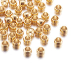 1000pcs 304 Stainless Steel Crimp Beads for Jewelry Making DIY 1/2/2.5/3mm