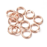 1000pcs Brass Jump Rings for DIY Jewelry Making