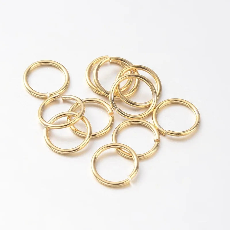 1000pcs Brass Jump Rings for DIY Jewelry Making