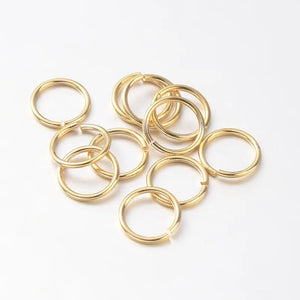 1000pcs Brass Jump Rings for DIY Jewelry Making