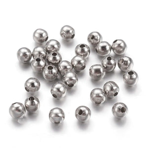 1000pcs 304 Stainless Steel Bead Spacers for DIY Jewelry Making