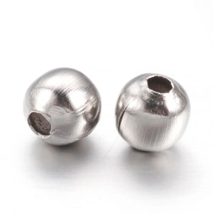 1000pcs 304 Stainless Steel Bead Spacers for DIY Jewelry Making
