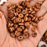 1000pcs 8mm Wooden Beads Bohemia Natural Set For Jewelry Making DIY Charm