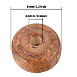 1000pcs 8mm Wooden Beads Bohemia Natural Set For Jewelry Making DIY Charm