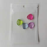 1000pcs 8x13cm Translucent Zip Lock Jewelry Bags