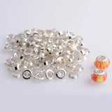 1000pcs 925 Beads Retaining Ring 500 Pairs/Lot For European Charm Beads
