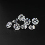 1000pcs Hearts & Arrows CZ Stones 0.8-3.0mm Round Cut Loose Synthetic Gems