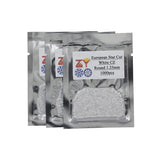 1000pcs Hearts & Arrows CZ Stones 0.8-3.0mm Round Cut Loose Synthetic Gems