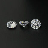 1000pcs Hearts & Arrows CZ Stones 0.8-3.0mm Round Cut Loose Synthetic Gems