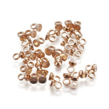 1000pcs Brass Bead Caps Bails for Jewelry Making DIY Crafts 4x2.8mm