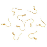 1000pcs Brass Earring Hooks Ear Wire DIY Jewelry Making Accessories