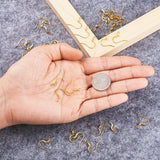 1000pcs Brass Earring Hooks Ear Wire DIY Jewelry Making Accessories