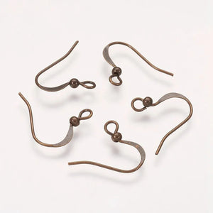 1000pcs Brass Earring Hooks for Jewelry Making DIY Earring Findings 15mm