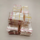1000pcs Clear Jewelry Bags Transparent Opp Bags Self Adhesive Cellophane Bag