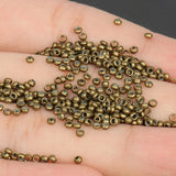 1000pcs Copper Crimp End Beads Stopper Spacer for Jewelry Making