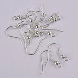 1000pcs Gun Metal Earring Findings Hooks DIY Jewelry Making Accessories