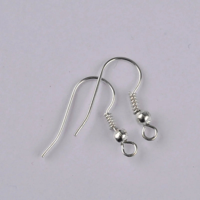 1000pcs Gun Metal Earring Findings Hooks DIY Jewelry Making Accessories