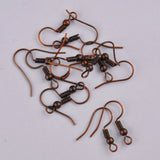 1000pcs Gun Metal Earring Findings Hooks DIY Jewelry Making Accessories