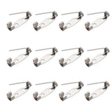 1000pcs Bar Pins Iron Brooch Findings for Jewelry Making 20x5mm