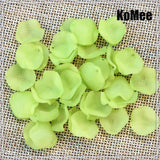 1000pcs Mixed Petal Translucent Acrylic Beads 15x15mm DIY Craft Decoration