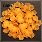 1000pcs Mixed Petal Translucent Acrylic Beads 15x15mm DIY Craft Decoration